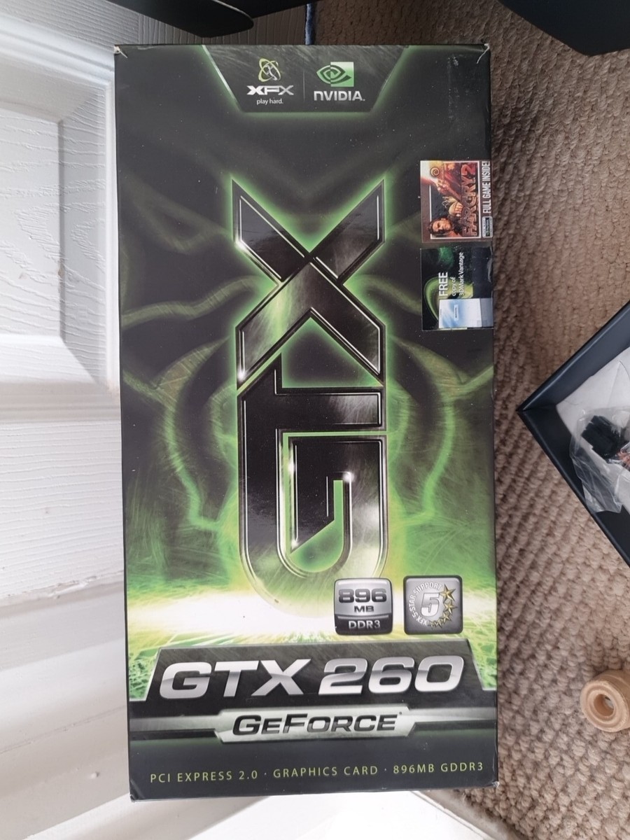 XFX Nvidia GeForce GTX 260, 896 MB DDR3, DVI S-Video PCIe, GX-260N
