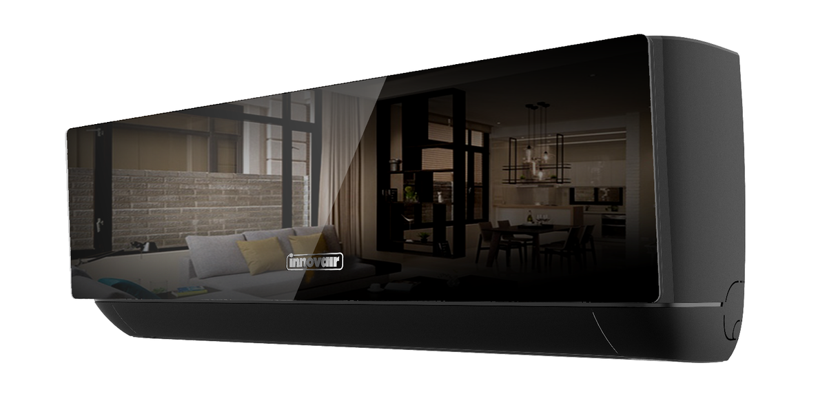 12000 BTU BLACK PANEL Mini Split AC Heat Pump Ductless 115V