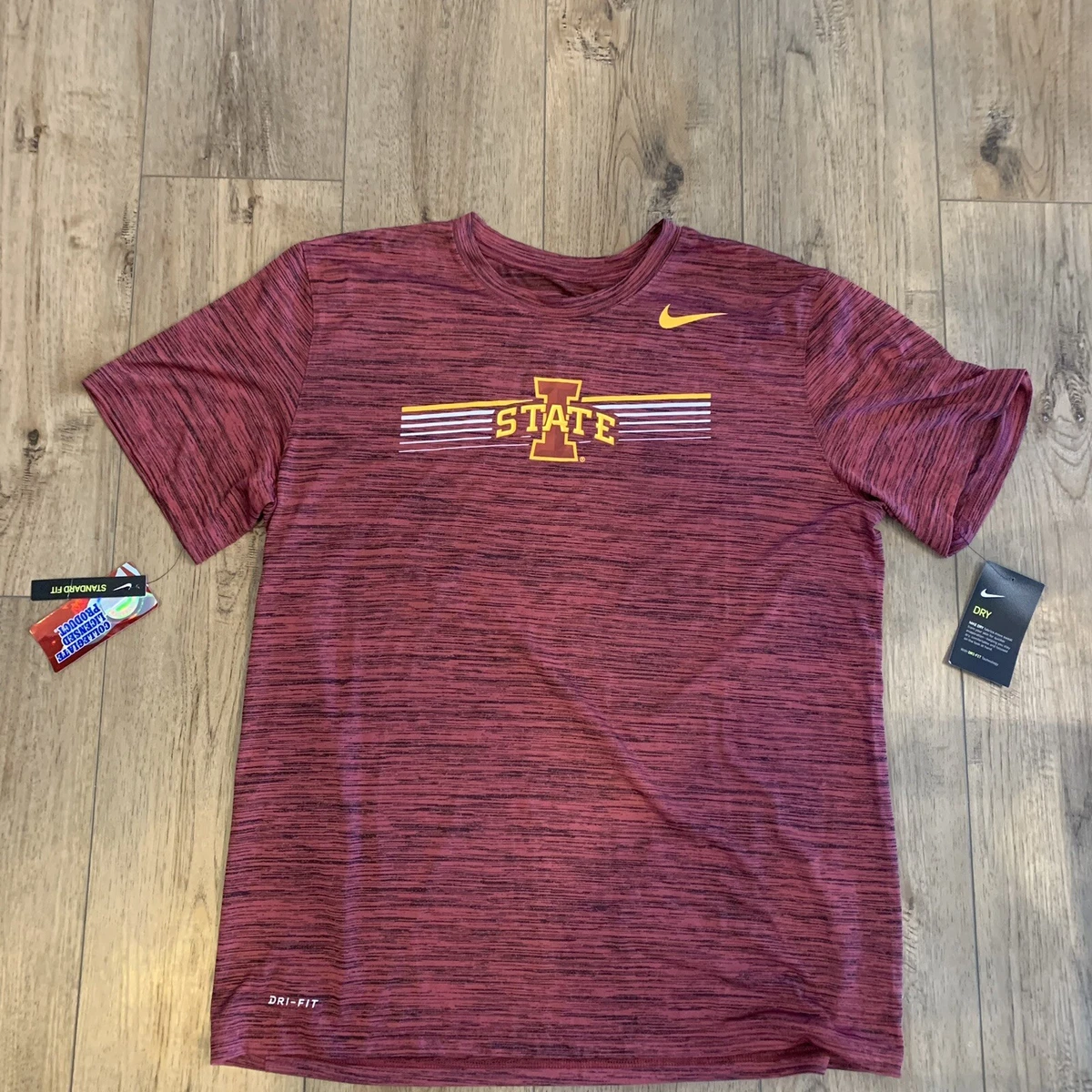 Iowa state top dri fit shirt