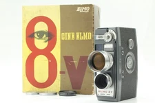 "Exc+5 In Box" Elmo 8V Double Turret Movie Film Camera From Japan