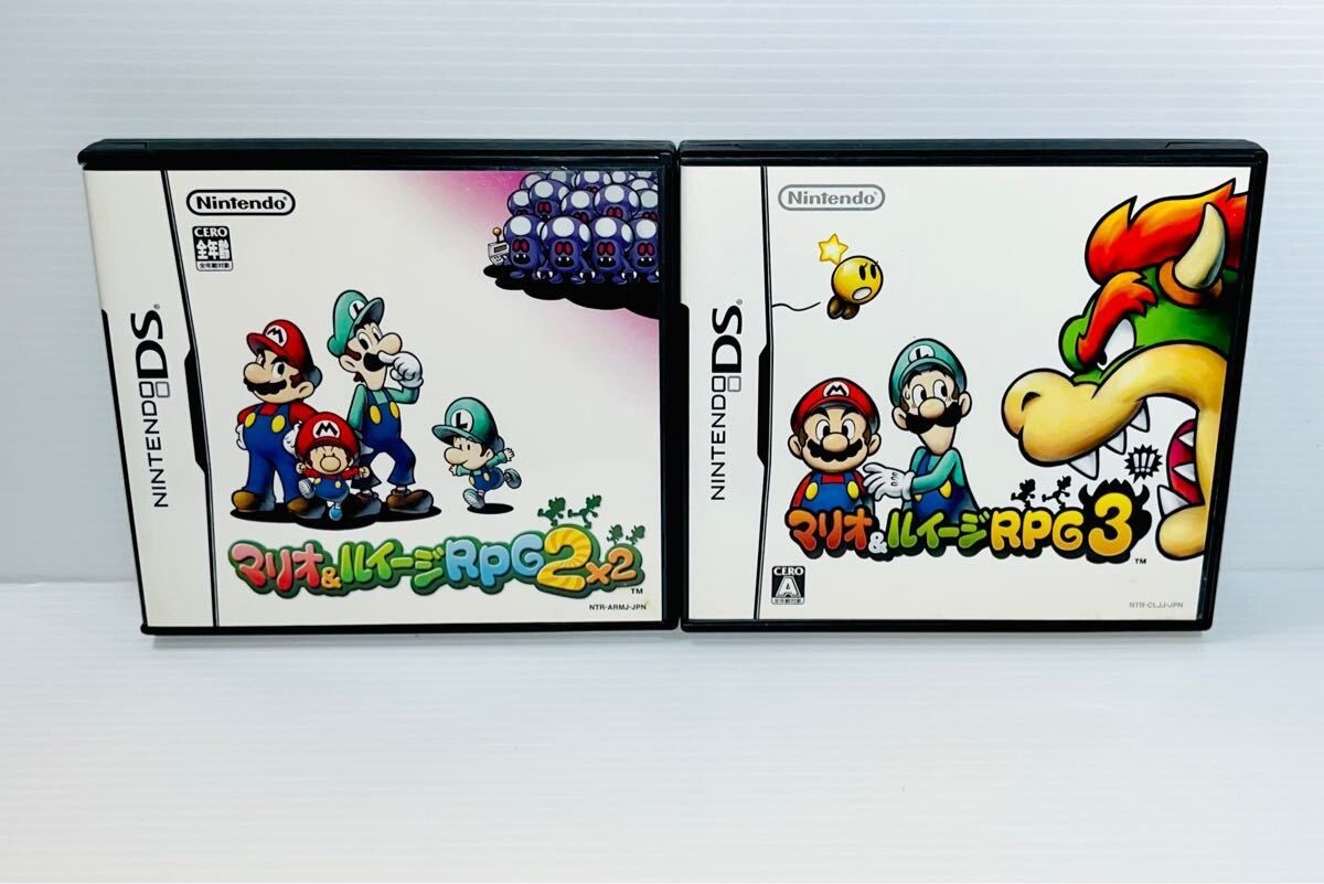Nintendo DS Mario & Luigi RPG 2×2 & 3 2 game set Japan NDS | eBay