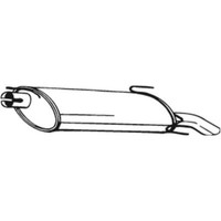 Bosal EndschalldäMpfer SchalldäMpfer Passend FüR Opel Astra F CC 185-309
