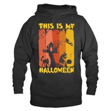 Halloween Costume Spooky Witches Pumpkin Ghost Graphic Hoodie