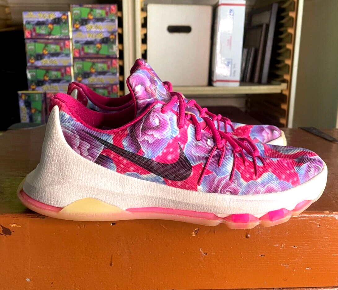 NIKE KD 8 Premium GS Size 7Y Women's Size 8.5 Aunt Pearl Pink