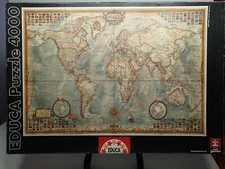Educa 4000 pc puzzle The World Made in Spain 136 by 96 cm 14827 El Mundo