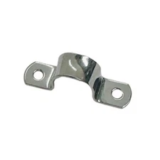 9/16" Stainless Steel T316 Pad Eye Tie Down Kayak Deck Loops 2 Hole Eye Straps