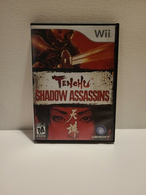 Tenchu: Shadow Assassins (Nintendo Wii, 2009) With French MANUAL
