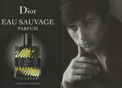 Werbepapier - Advertising Paper - Eau Sauvage von Christian Dior 2 Seiten