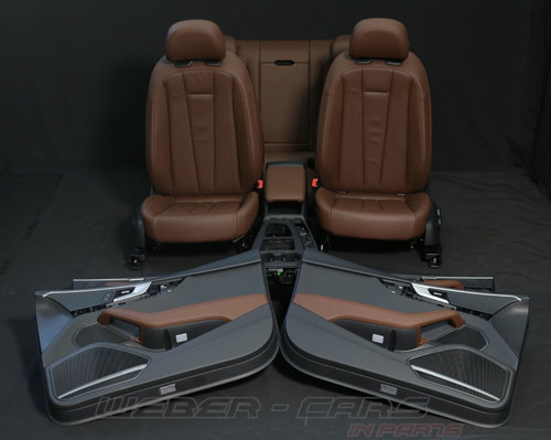 Audi A5 F5 Sportback Lederausstattung Leder Sitze elektrisch RHD Rechtslenker