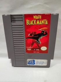 Nintendo NES wrath of the black manta