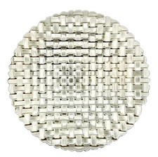 Sottopiatti  Set 4 Fettuccia Champagne Tavola Cucina Brandani 90071