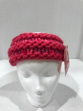 The North Face Girls Youth Nanny Knit Earband Ear gear OS NWT Pink MSRP 25.00