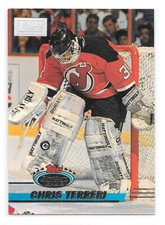 1993-94 Topps Stadium Club 1st First Day Issue Parallel #328 Chris Terreri
