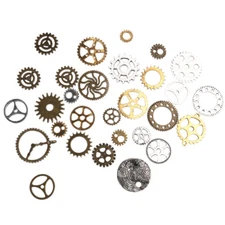 Assorted Vintage Watch Parts for Steampunk Jewelry and Art Projects
