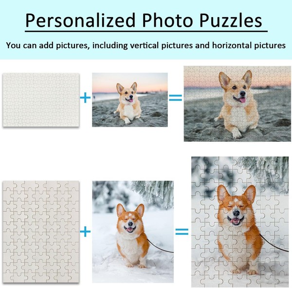 Puzzle Madera Personalizado con Tu Foto Puzzle Personalizado para Adultos Adolescentes Niños