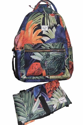 diaper bag backpack herschel Herschel Nova Sprout WATER COLOR Diaper Bag Backpack & Diaper Changing Pad
