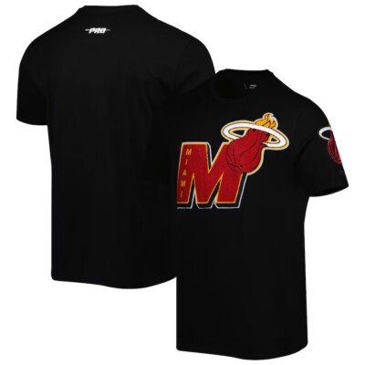 Miami Heat Pro Standard Mash Up Capsule T-Shirt   Black Size 2XL