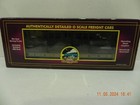 MTH O Scale 20-98489 TTX943142 Flat Car w/ Lo-V  (Green) Subway Car Non-Powered — photo 9