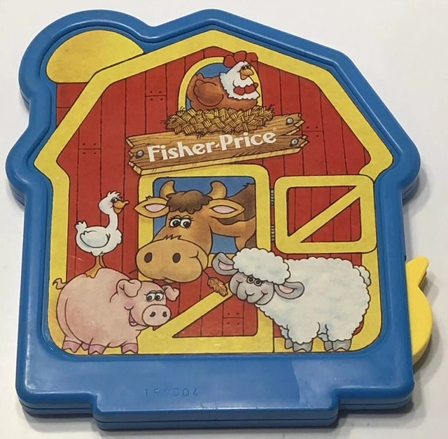 1994 Fisher Price Barnyard Bingo Game Replacement Pieces Barn Only eBay
