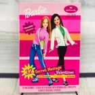 Vintage 90s New Barbie Valentine Cards Hallmark 32 Secret Message Stickers 1999