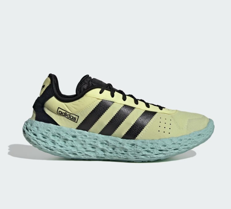 adidas Originals ZPONGE MEN'S SHOE JH8110 Ice Yellow / Core Black