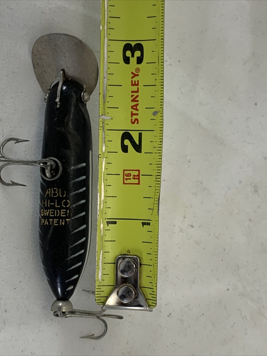 Vintage Abu Hi-lo Sweden Lure in Black | eBay Vintage Abu Hi-lo Sweden Lure in Black | eBay