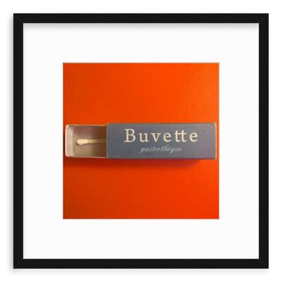 Get Lit! - Buvette Matchbox Print
