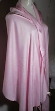 Pashmina BIJOUX TERNER Pink "Pseudo Pashmina" Scarf Wrap