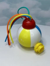 Summer FUN Beach Ball Sprinkler Kids Adults Yard Beach Party Easy Twist Set Up