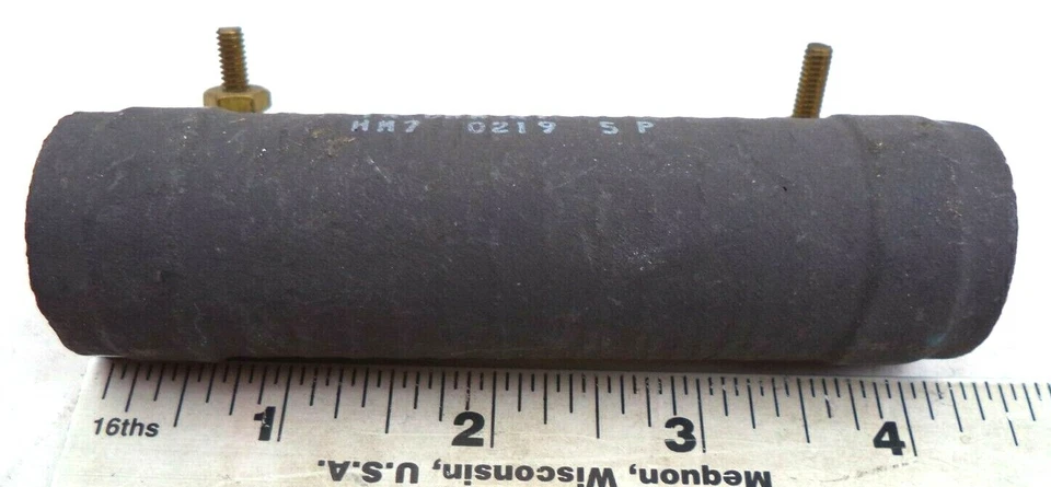 BT-Series 14-Watt 75-Ohm Cylindrical Resistor, p/n 8587C72G15 - Image 2 of 4