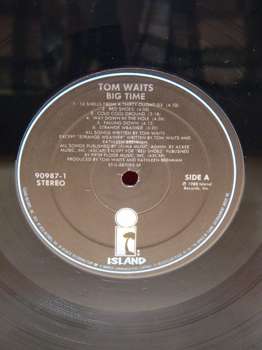 Tom Waits「Big Time」：LPレコード 12