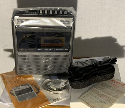 Neu Vintage Philips N 2217 Automatic Recorder 