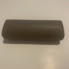 BCBG Max Azria Grey Hard Clamshell Eyeglasses Case