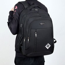 USB Charging Laptop Backpack - Multiple Pockets, Fits 14" Laptop/Phone Charging