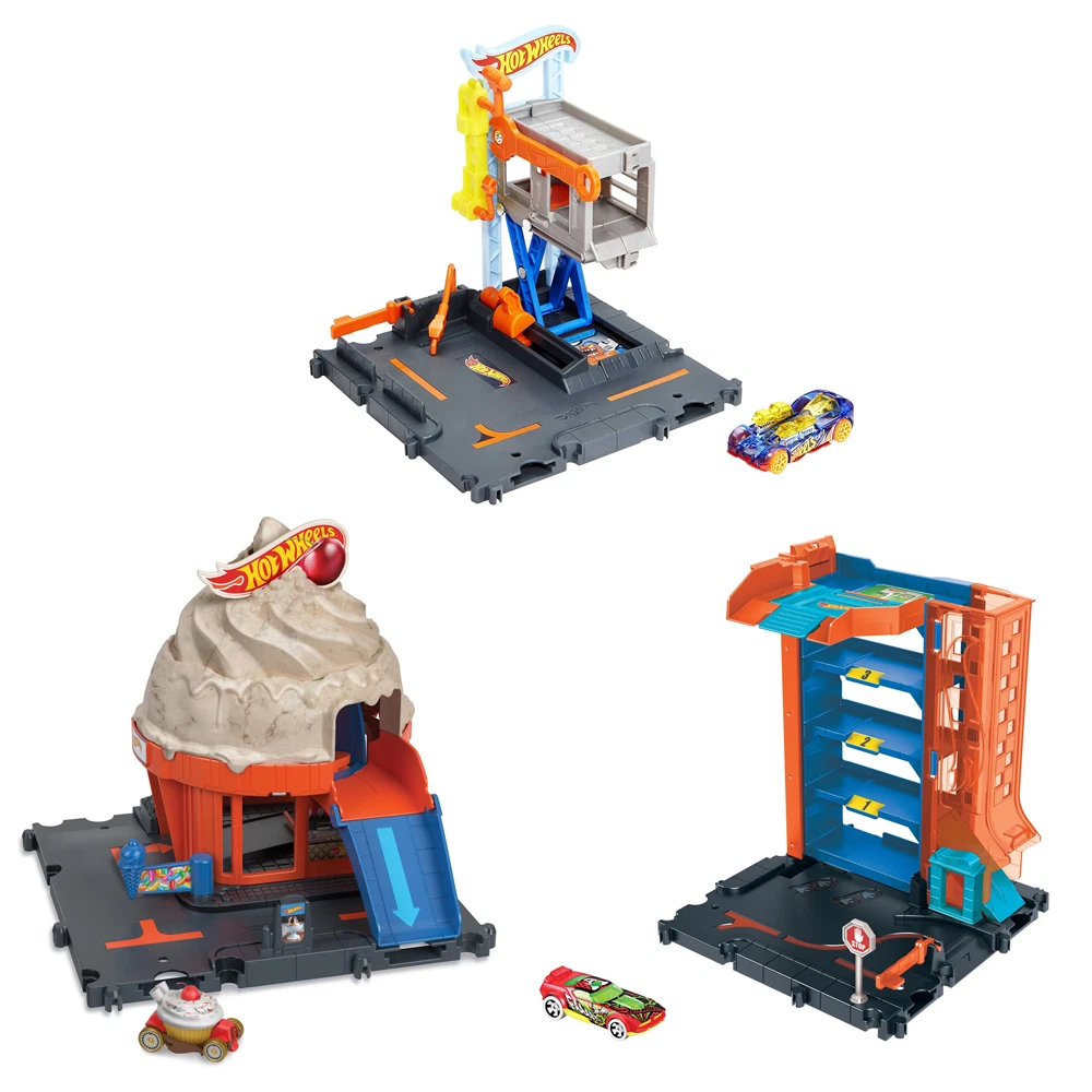 Hot Wheels City Downtown Track Set Case Of, 54% OFF