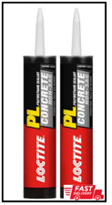 PL S10 10 Oz. Gray Concrete Crack and Masonry Polyurethane Sealant 2-Pack 