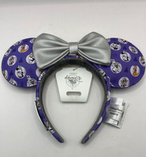 NWT Disney Parks Loungefly 100 Anniversary Minnie Headband Ears Mickey Friends