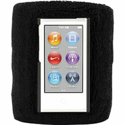 Active Black SportCuff Back Case for Apple iPod Nano 7th | 8th GEN by Griffin