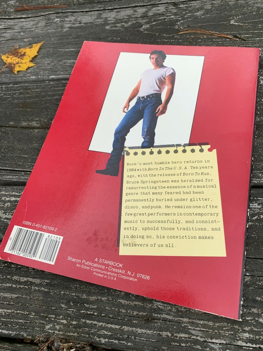 Bruce Springsteen by Halbersberg (1984, Trade Paperback) for sale