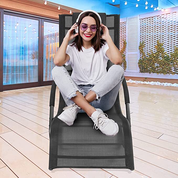 Morrisons Garden Rocking Chair Beautiful Metal Build Delivery Included eBay