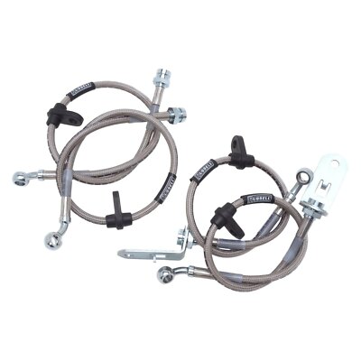 Russell Braided Stainless Steel Front Brake Hose Kit for 93-97
