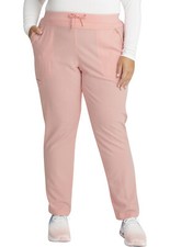 Rose Petal Cherokee Scrubs Statement Mid Rise Drawstring Pant CK055 ROPE