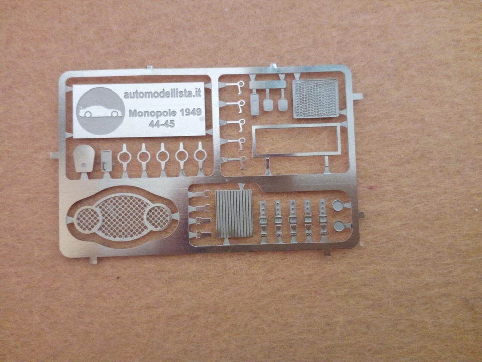 1-43 Monopole Simca Le Mans '49 #44 Resin/Metal Kit Automodellista.it - Immagine 2 di 4