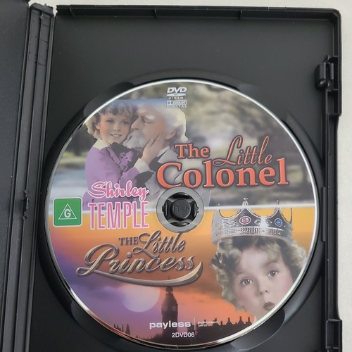 The Little Colonel / The Little Princess DVD double Shirley Temple Reg all ac121 - Picture 3 of 4