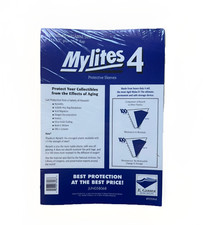50 E. Gerber Mylites 4-Mil Mylar Magazine Sleeves 900M4 Acid-Free Archival Bags