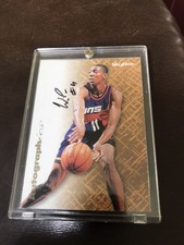 1996-97 Skybox Premium Autographics Black Ink Wesley Person Auto