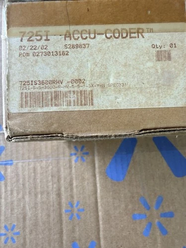 ACCU-CODER 725IS3600RHV - product listing photo
