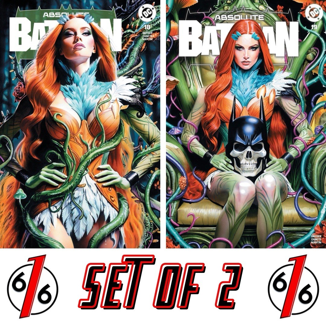 🔥🦇🌱ABSOLUTE BATMAN #18 & 19 MIKE MAYHEW 616 COMICS Variant Set