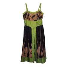 Anthropologie Hype 100% Silk Dress w/pockets Size SMALL Wedding, Cocktail