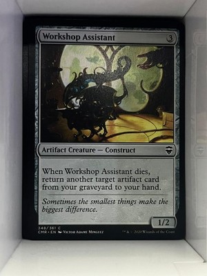 Workshop Assistant 348 Common Commander Legends Magic: The Gathering NM